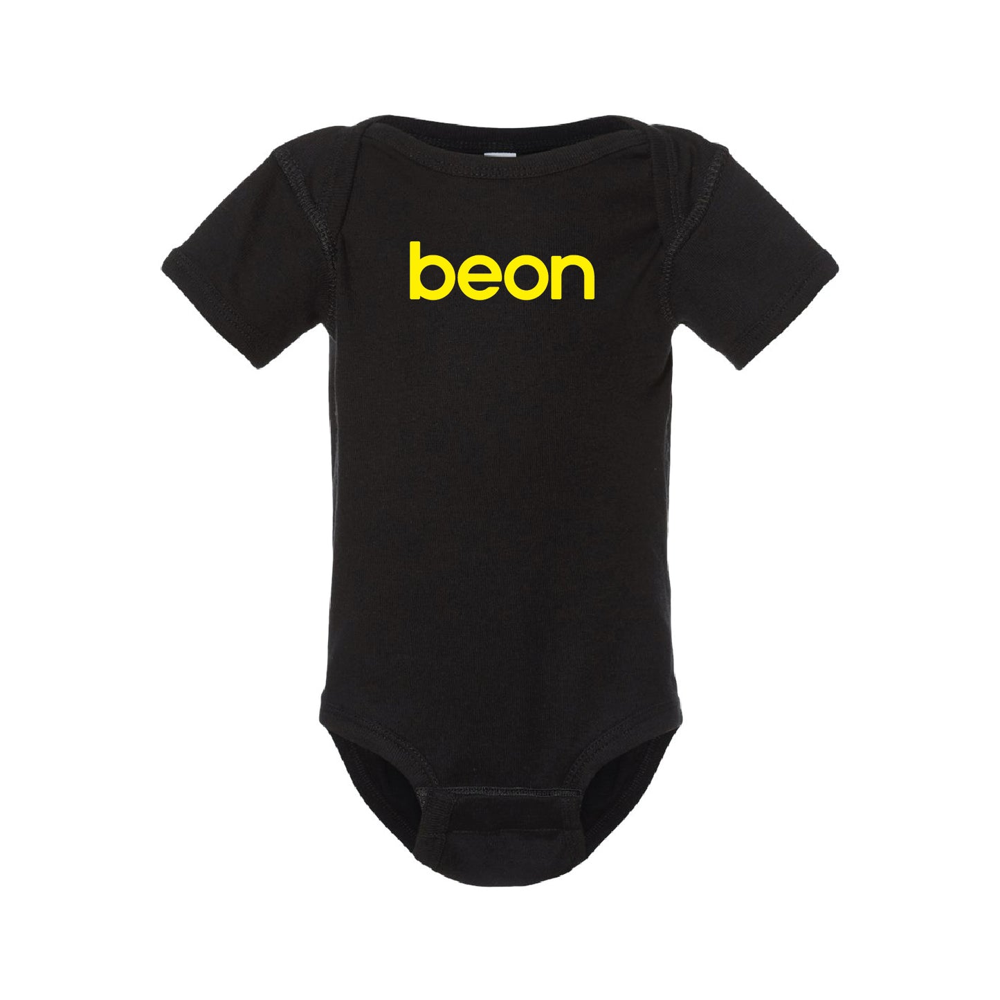 Beon Infant Short Sleeve Baby Rib Bodysuit